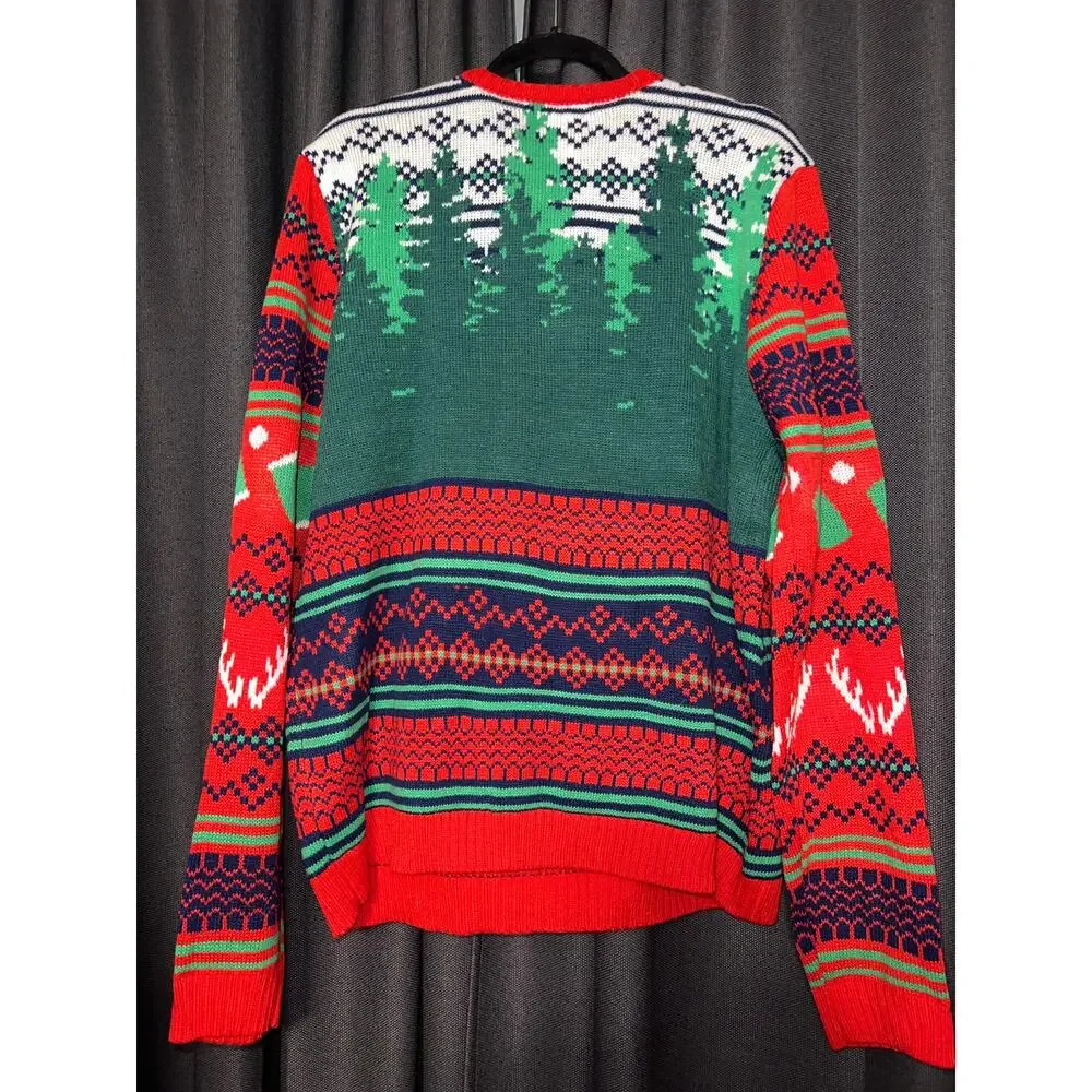 Ugly Christmas Sweater Xmas Size XL NWT - Picture 3 of 3